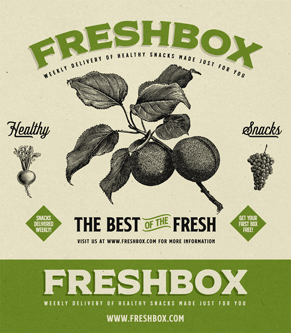 Freshbox Packaging Design