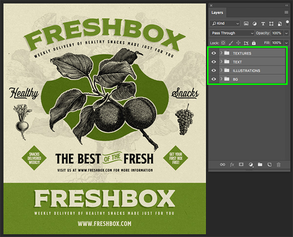 Freshbox Packaging Design