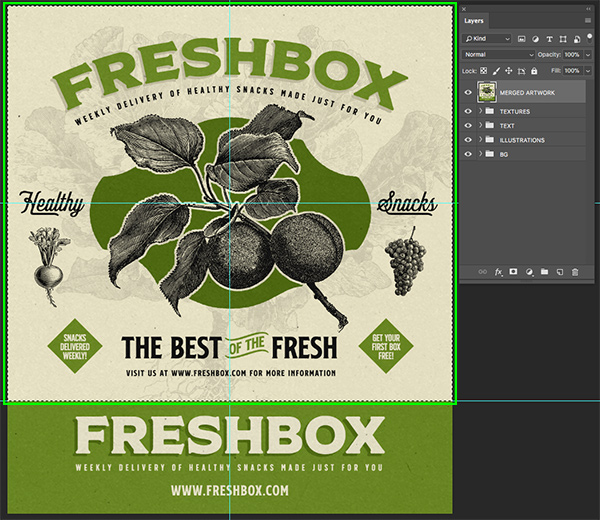 Freshbox Packaging Design