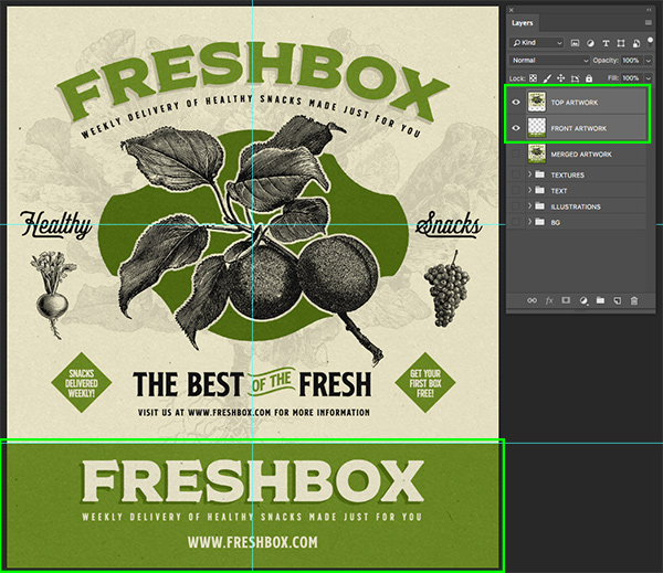 Freshbox Packaging Design