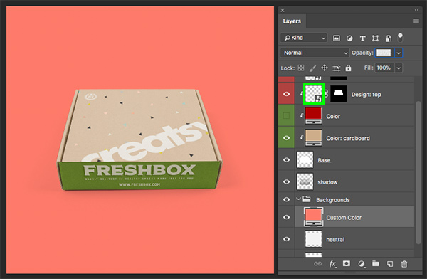 Freshbox Packaging Design