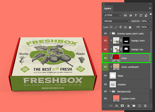 Freshbox Packaging Design