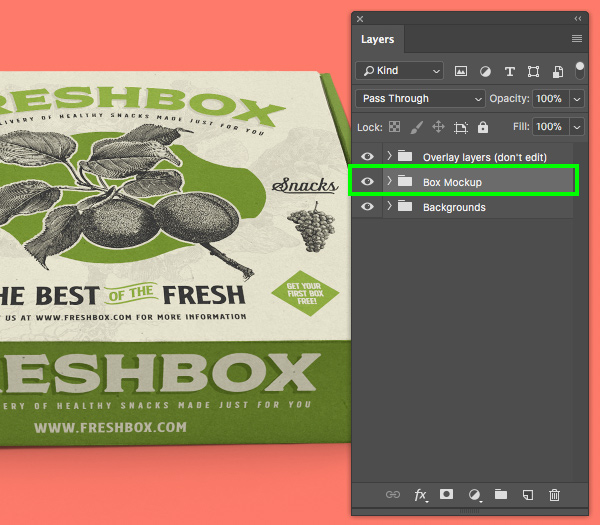 Freshbox Packaging Design