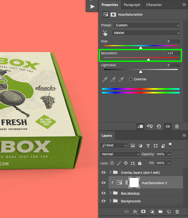 Freshbox Packaging Design