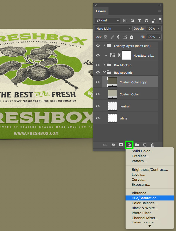 Freshbox Packaging Design