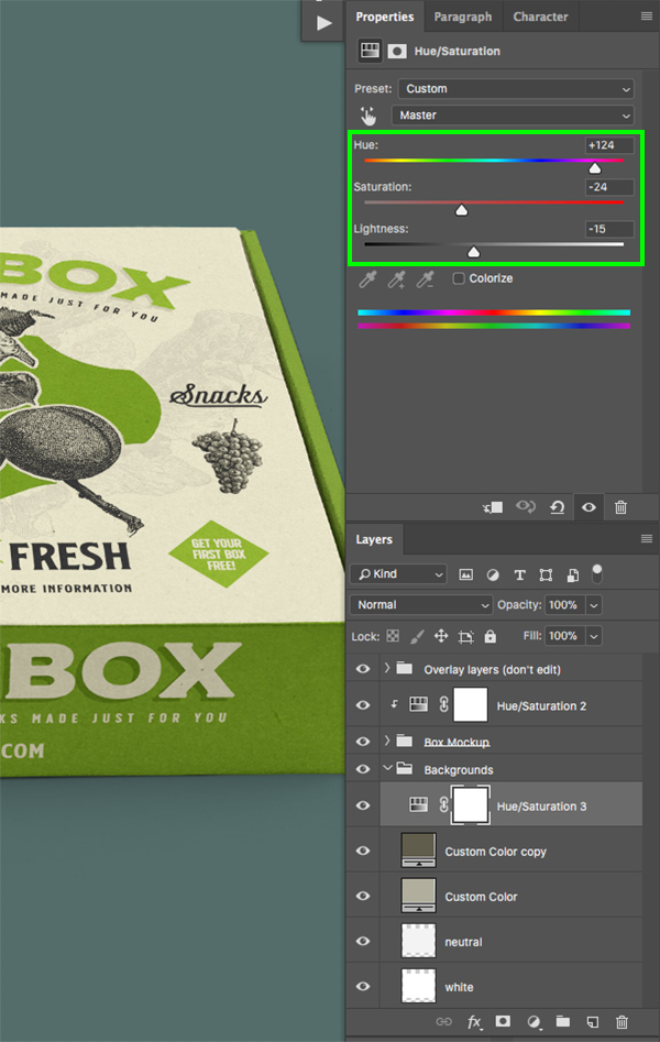 Freshbox Packaging Design