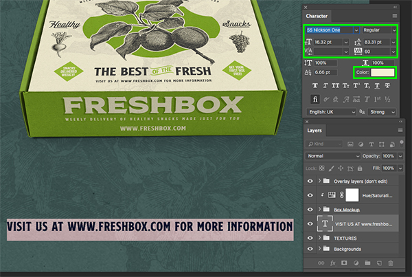 Freshbox Packaging Design