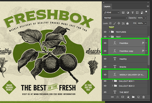 Freshbox Packaging Design