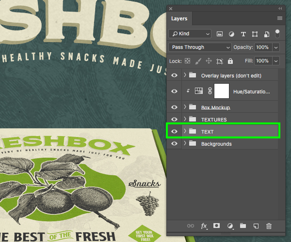 Freshbox Packaging Design