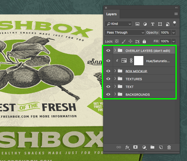 Freshbox Packaging Design