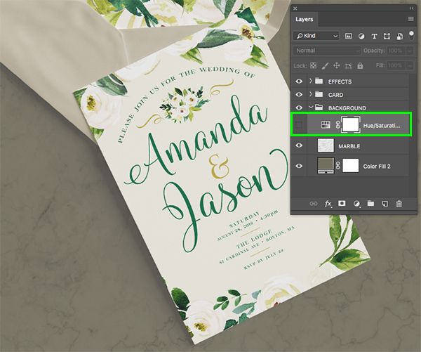 Wedding Invitation Design