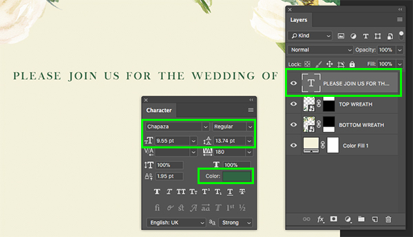 Wedding Invitation Design