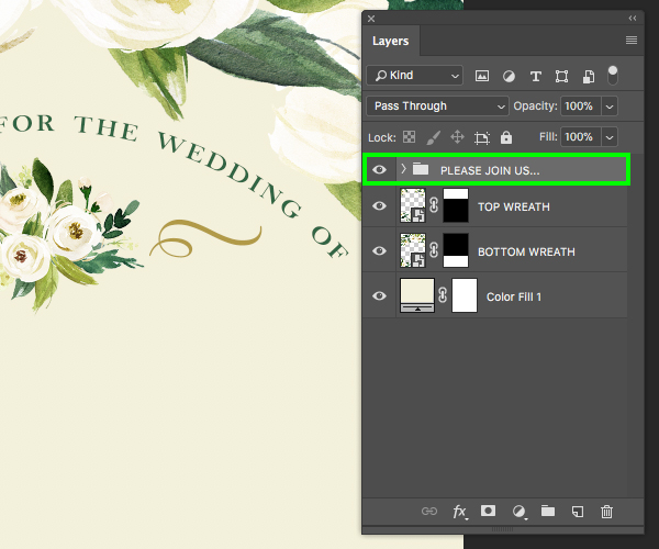 Wedding Invitation Design