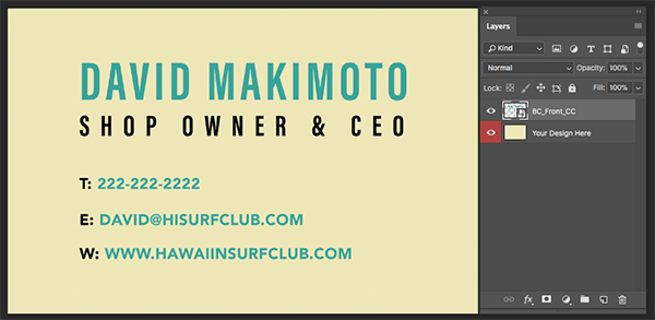 Hawaiian Surf Club Brand Design