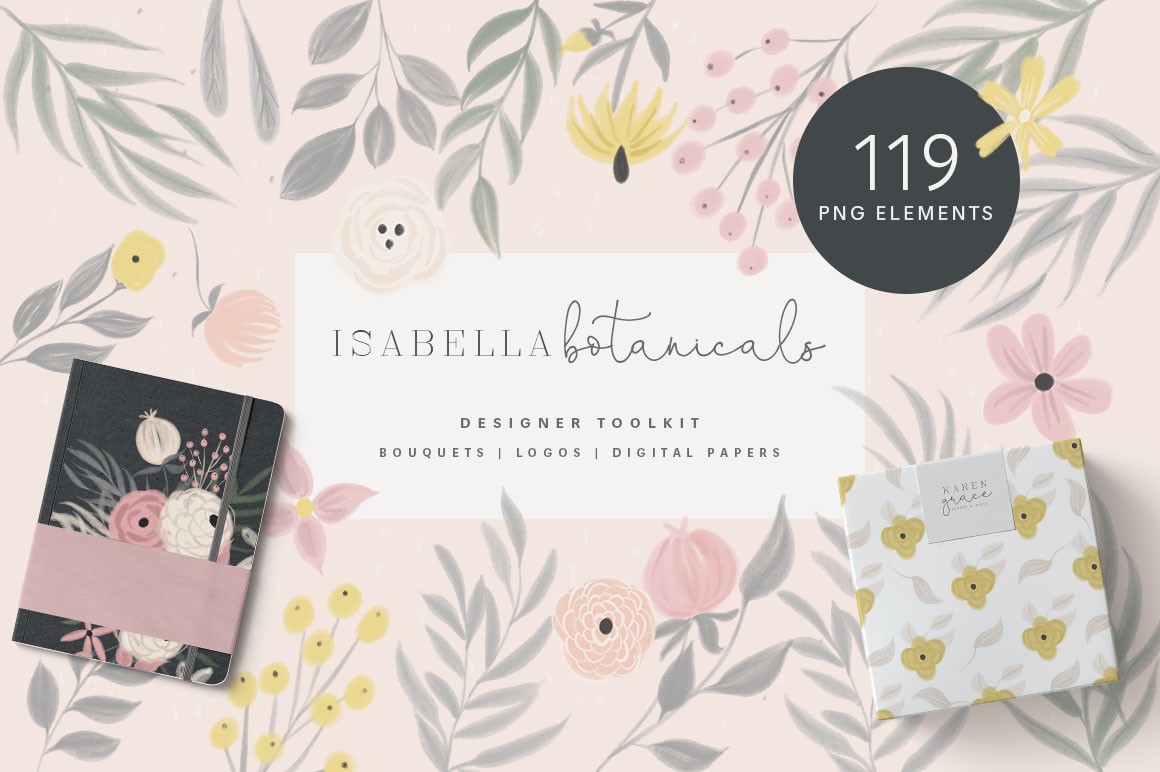 Isabella Botanicals - Floral Pack