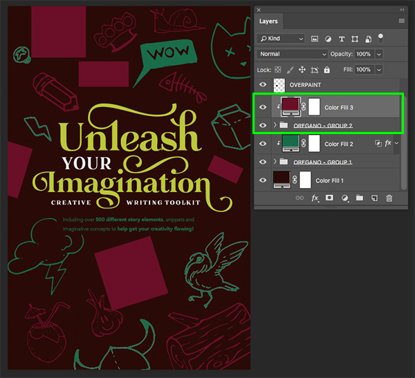 Unleash Your Imagination Book Cover Design