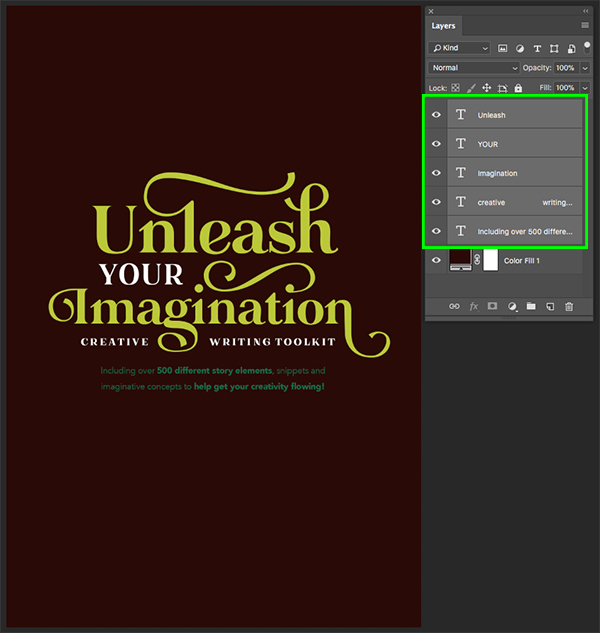 Unleash Your Imagination Book Cover Design