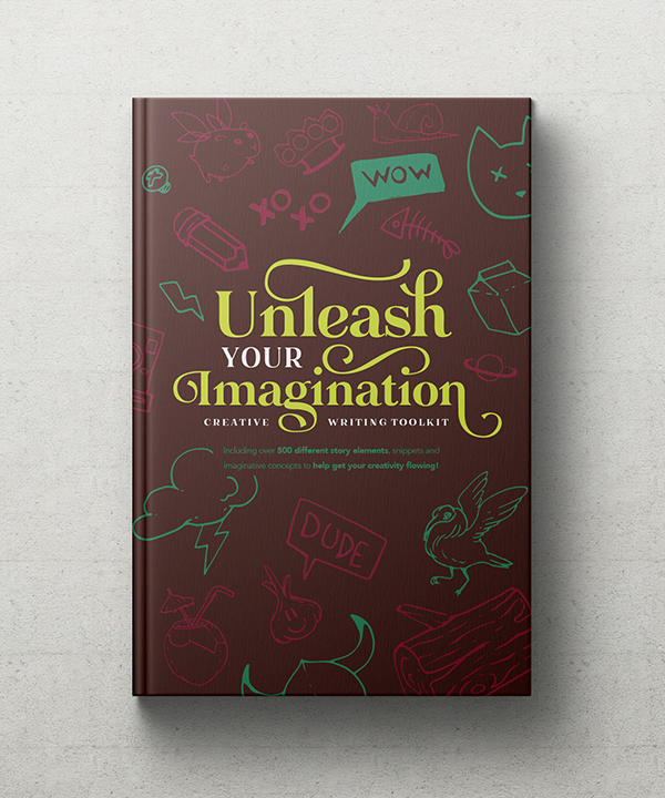 Unleash Your Imagination Book Cover Design