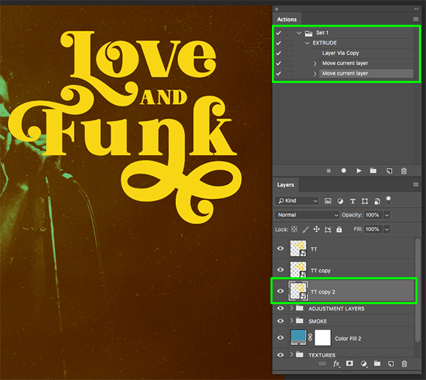 Love And Funk Album Cover Design