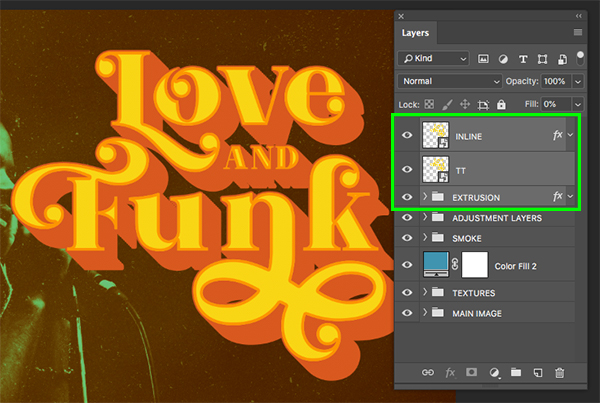 Love And Funk Album Cover Design