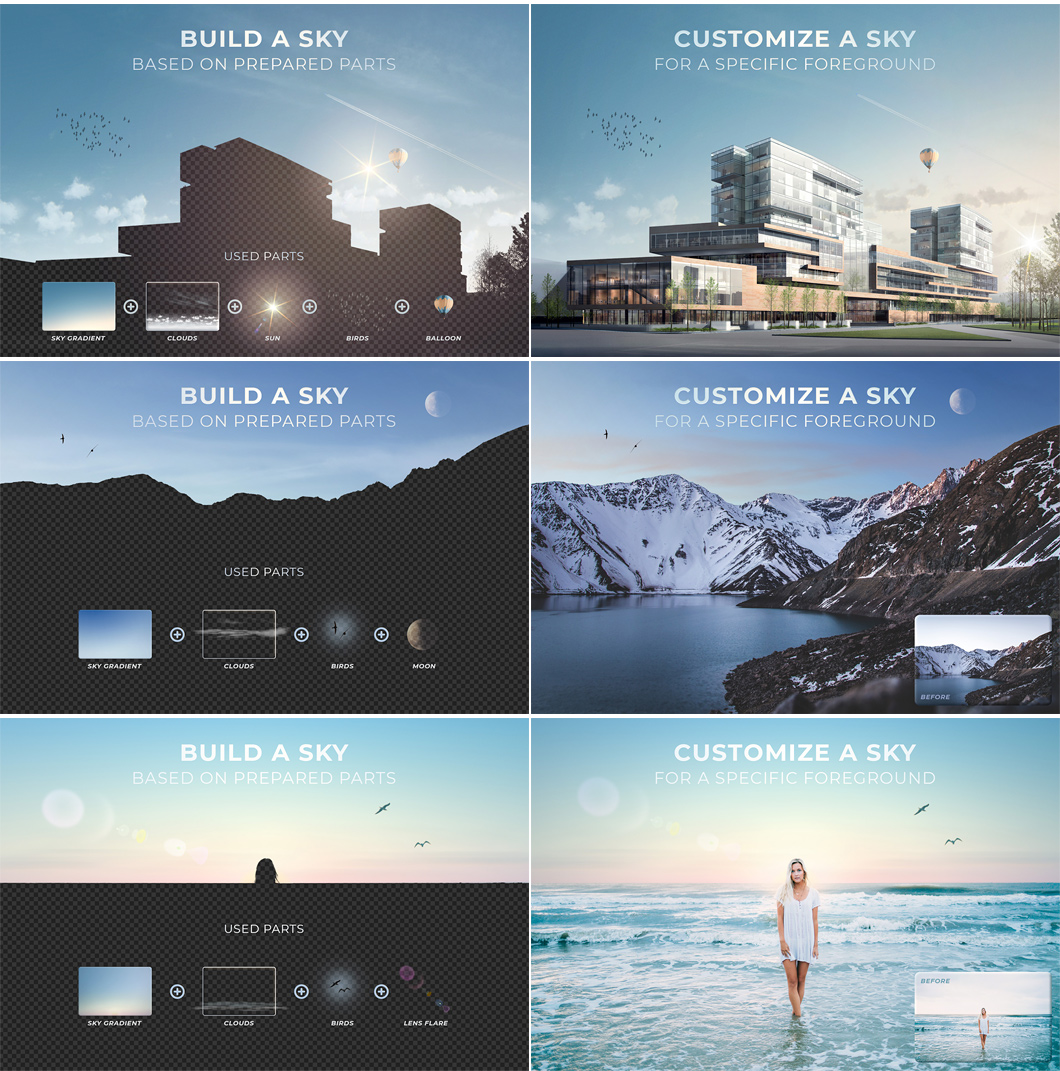 Sky Builder For Photoshop - Design Cuts