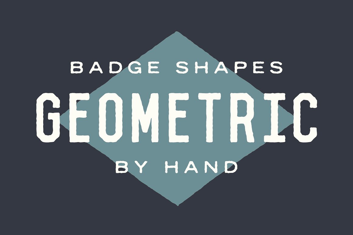 Badge Shapes - Hand Illustrated