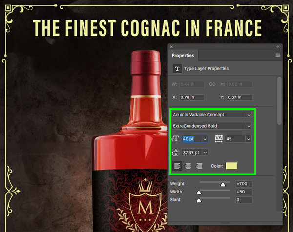 Brasserie Cognac Advertisement