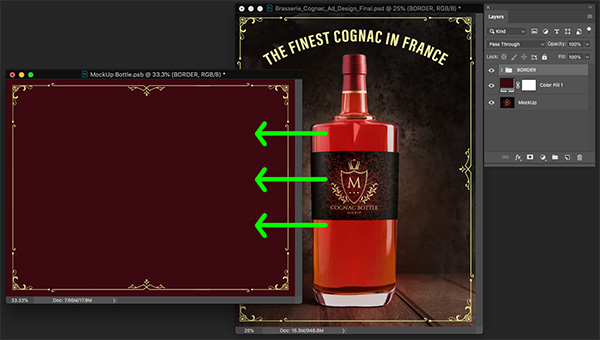 Brasserie Cognac Advertisement