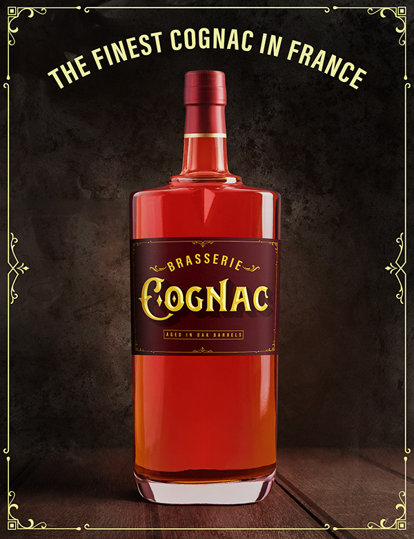 Brasserie Cognac Advertisement