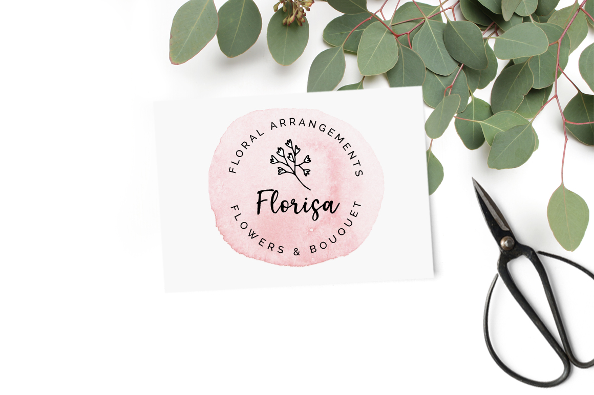 Elderflower Script Font, Logos & Illustrations