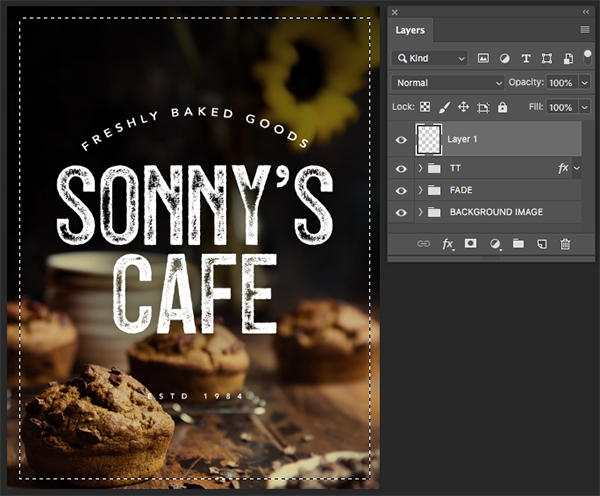 Sonnys Cafe Ad