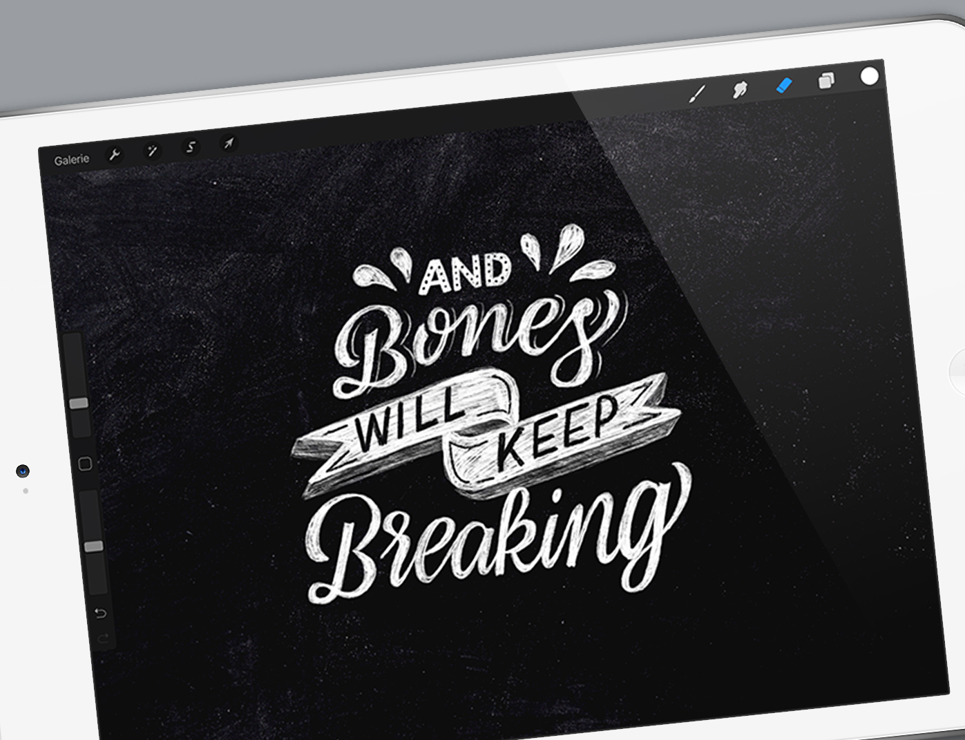 Chalk Dust Brush Kit For Procreate - Design Cuts