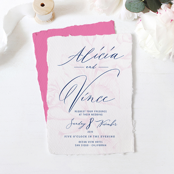 Elegant Wedding Invitation