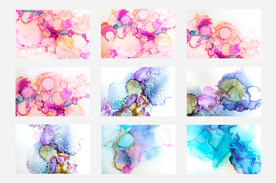 Ink Watercolor Texture Pack