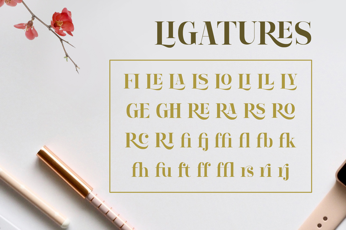 Lourena Elegant Typeface