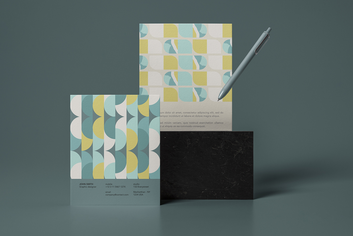 Vintage Geometry Patterns Collection