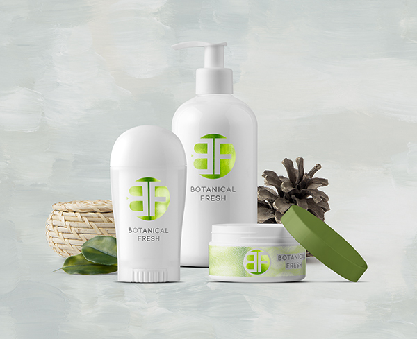Botanical Fresh Cosmetic Packaging Design