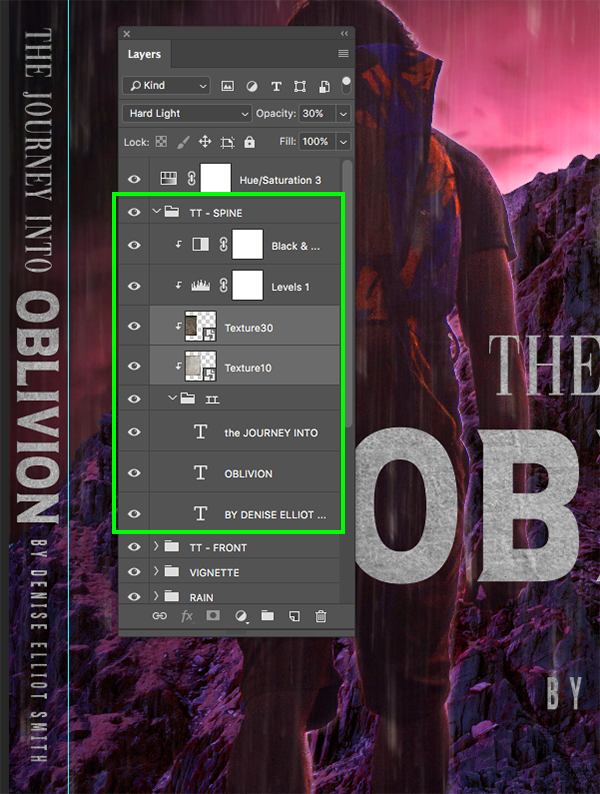 The Journey Into Oblivion Book Cover Design