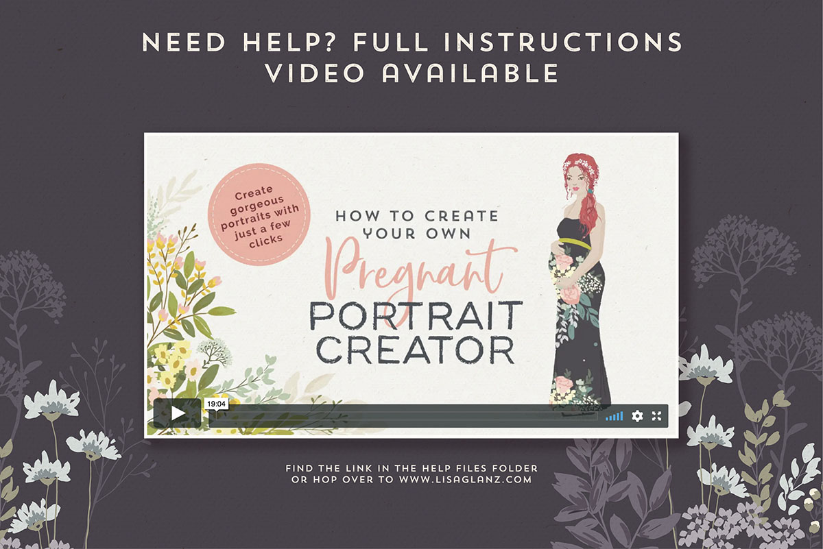 The Pregnant Portrait Creator - Design Cuts