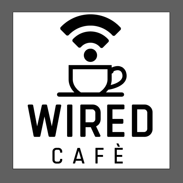 Wired Cafe Branded Packaging Design