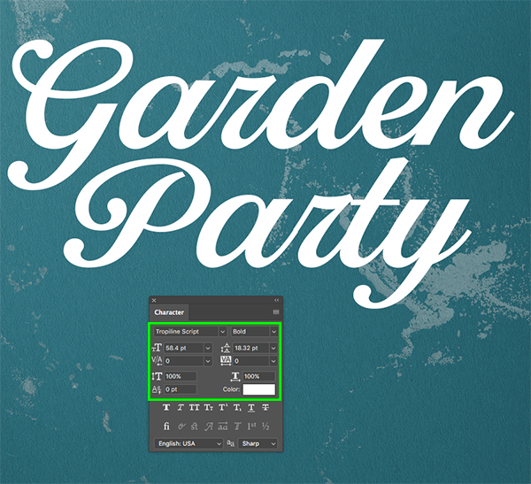 Rooftop Garden Party Flyer Design