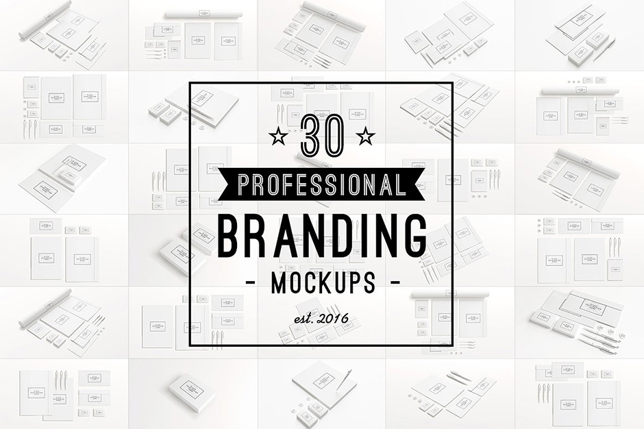 High Quality Branding and Stationery Mockups
