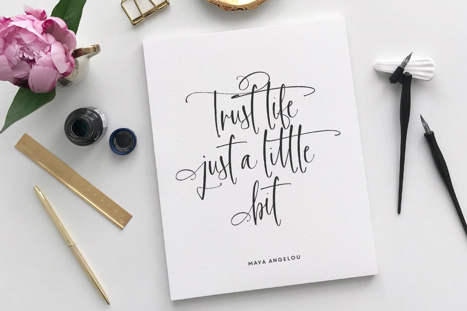 Cottonwood Market Calligraphy Type