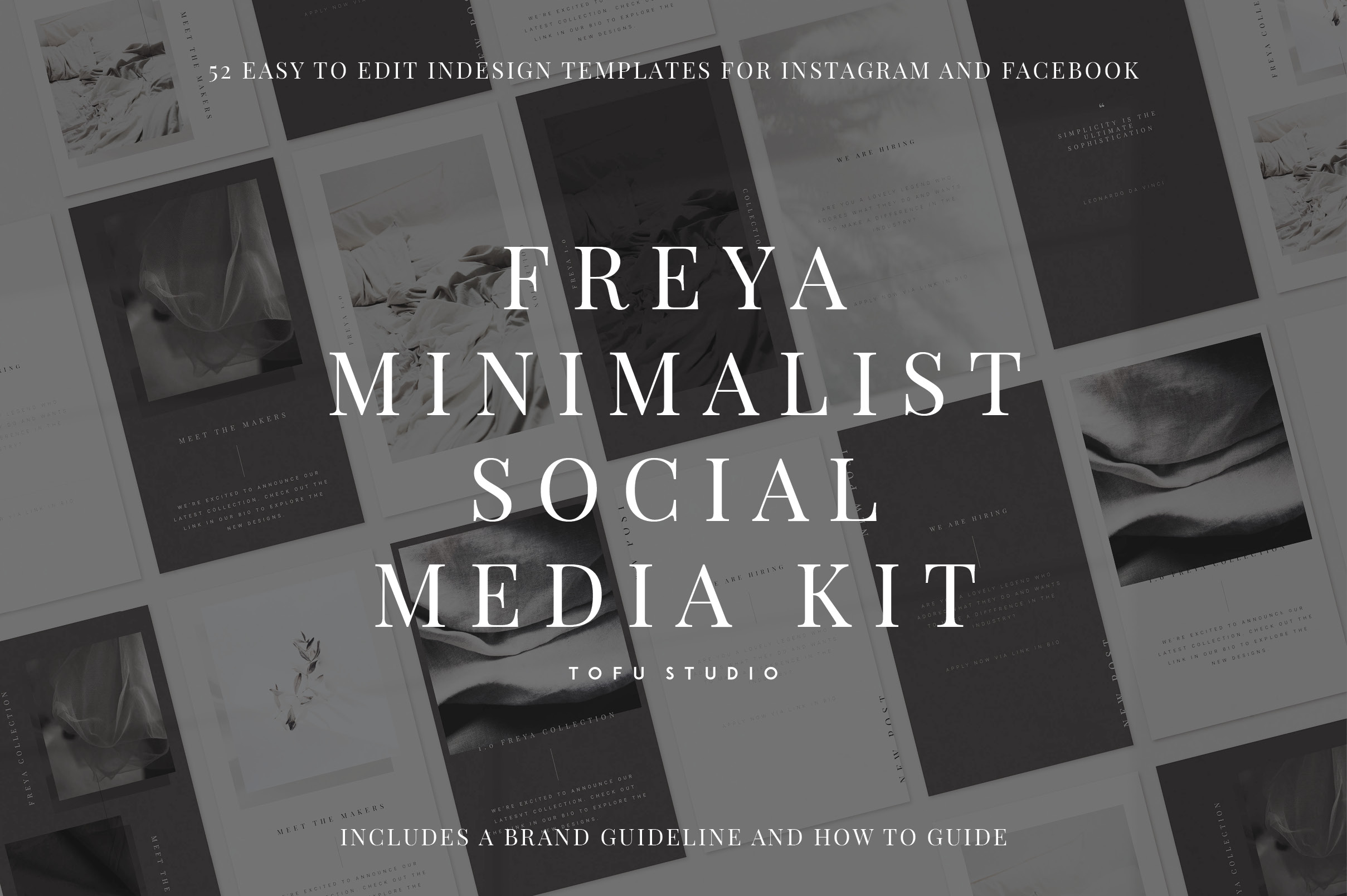Freya Minimalist Social Media Kit