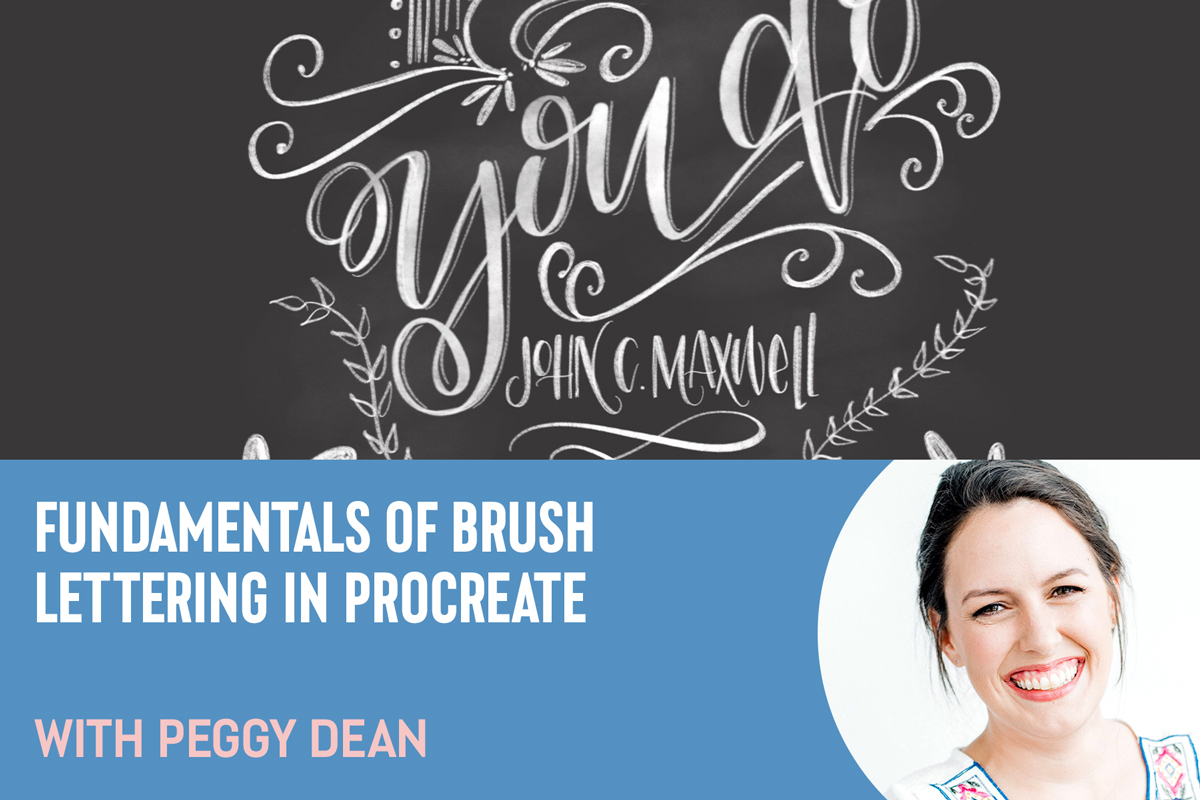 The Ultimate Brush Lettering Guide by Peggy Dean