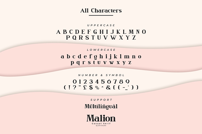 Malion - Modern Serif Font