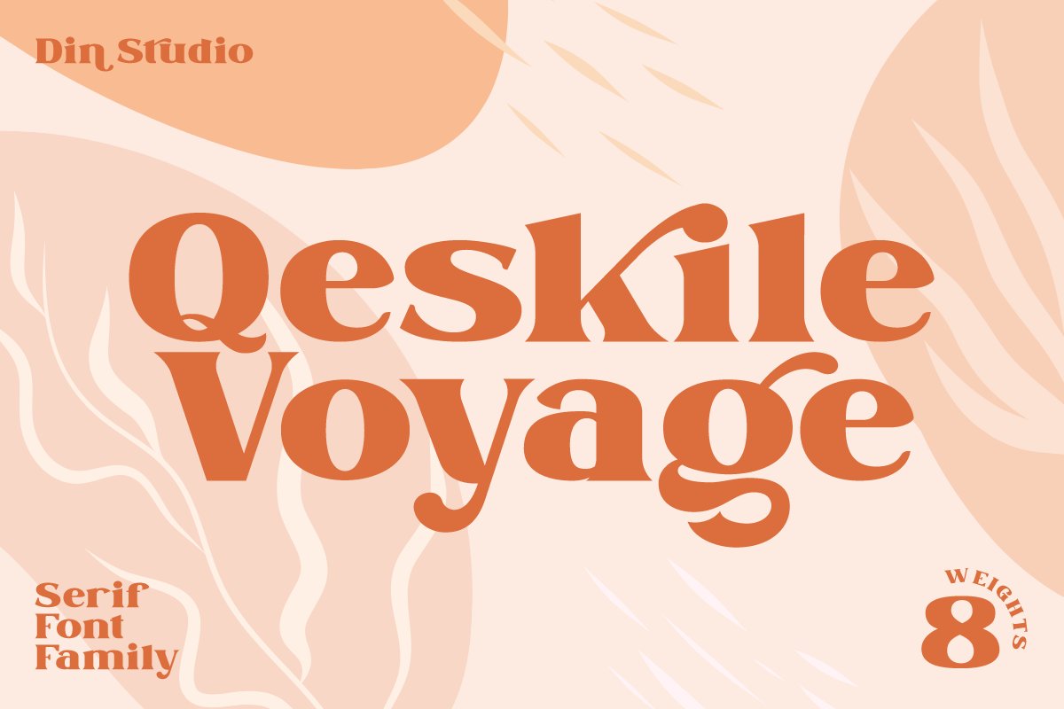 Qeskile Voyage Serif Font Family