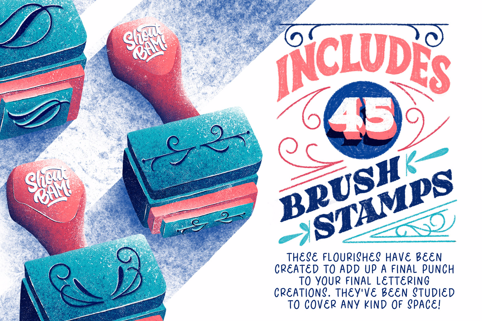 Create Custom Printed Rubber Stamps using Procreate 