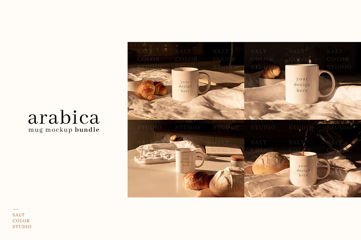 Arabica - Mug Mockup Bundle