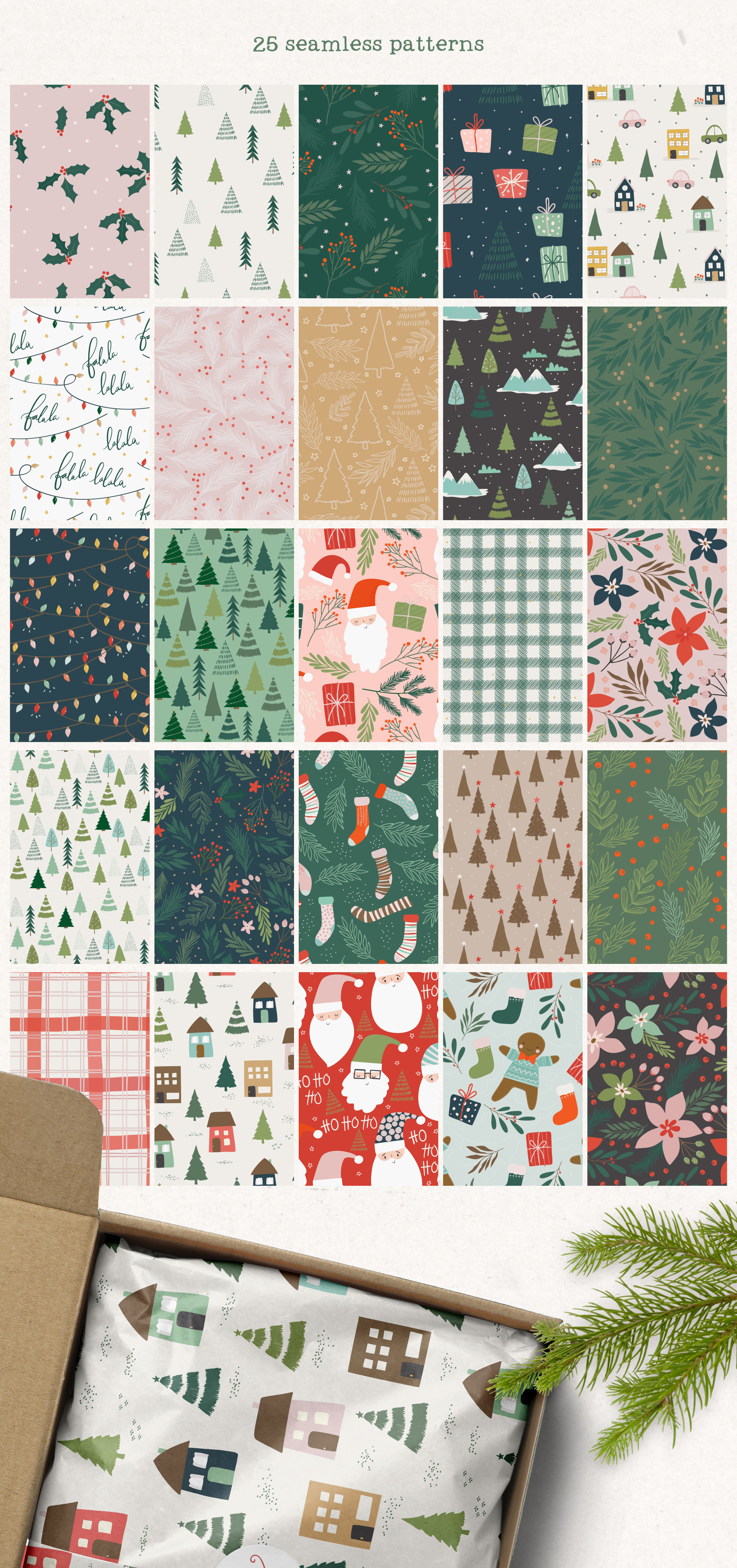 Merry Little Christmas Patterns